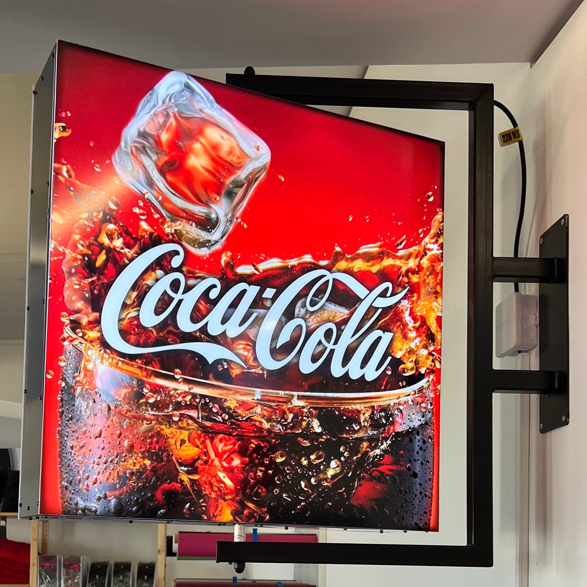 nasenschild eckig 60x60 cm